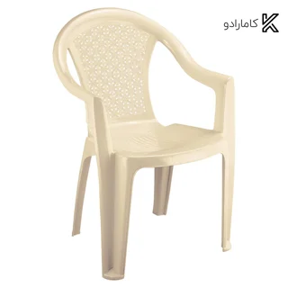 صندلی دسته دار 812 (کرم رنگ)