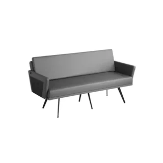 مبل سه نفره اداری مدل F600N3