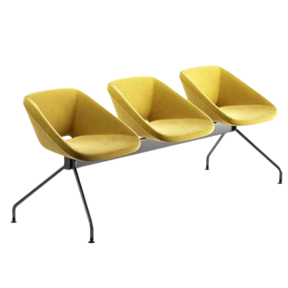 صندلی انتظار سه نفره مدل Triangle