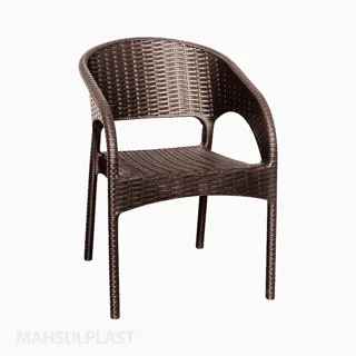 صندلی حصیر بافت پلاستیک کد 992